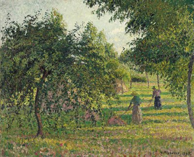 Meli e fienagione, Eragny da Camille Jacob Pissarro